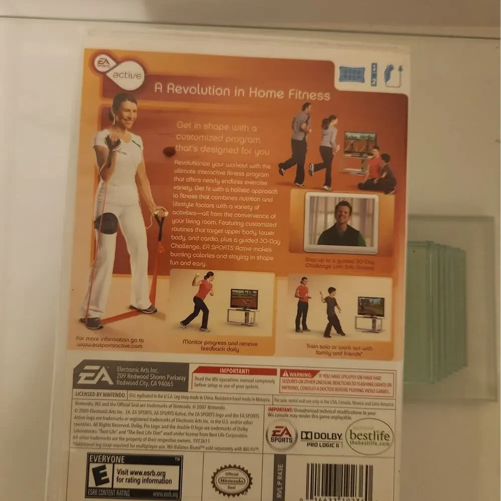 Wii Active Personal Trainer Game Tested Works